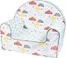 Produktbild Bubaba - Kindersessel in 16 Motiven, EU Produkt, formstabiler Schaumsoff - extra leicht nur 1kg, Model:Colorful Clouds