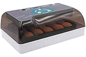 MUALROUS Incubators for Hatching Eggs Poultry Automatic Egg Incubator 12-35 Eggs Smart Chicken Incubators Automatic Egg Turning for Hatching Chicken Quail Duck Bird Eggs
