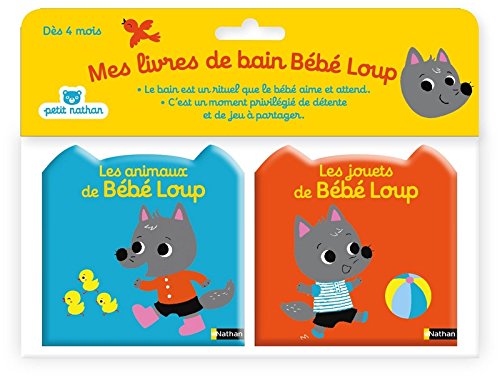 Mes livres de bain Bébé Loup