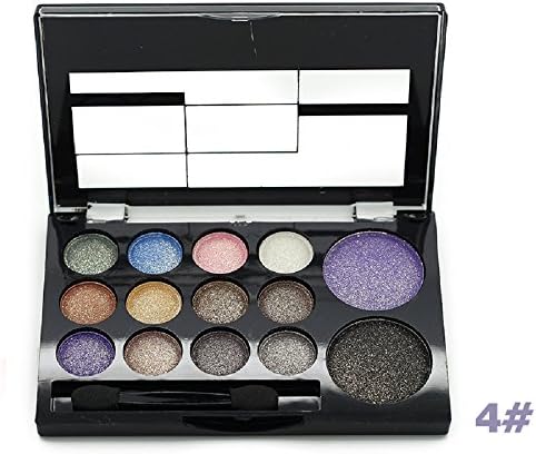 Professional 14 Warm Color Eyeshadow with 2 Colors Blush &amp;Brush and Mirror Palette Neutral Nude Eye Shadow Giltter Cosmetic Wholesale Makeup Palette Set