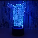 El nuevo diseño de la lámpara de mesa le ofrece el efecto de iluminación 3D más exclusivo.