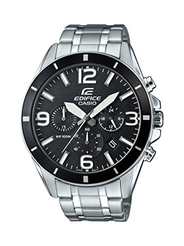 Casio Herren-Armbanduhr Edifice Analog Quarz Edelstahl EFR-553D-1BVUEF Casio Herren-Armbanduhr Edifice Analog Quarz Edelstahl EFR-553D-1BVUEF