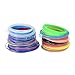 Produktbild Aibecy Sunlu SL-BH005 20pcs pro 5m / 16.4ft Gesamt 100m / 328.1ft ABS 3D-Druck-Feder-Drucker Glühfaden Refill 1,75 mm Durchmesser Inklusive 4 Luminated Color (20 verschiedene Farben)