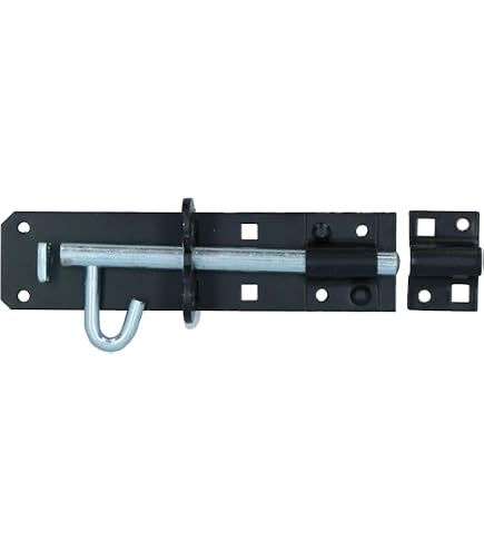 Bisagra En T De Puerta De Granero Negra Resistente, Bisagras De Puerta De Madera Grande, Decoración De Caja Grande, Bisagras De Puerta De Muebles Con Soporte De Carga (tamaño