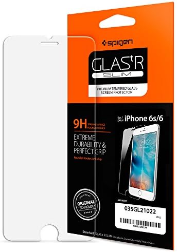Spigen® Screen Protector for iPhone 6 / 6S, Extreme iPhone 6S Tempered Glass *Easy-Install Kit* [Scratch resistance ] Ultra Clear iPhone 6 Compatible Tempered Glass Screen protector