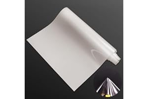 ‎FONESO TPU Autofolie,0.2mm Dicke,hochtransparente TPU Wrapping Folie mit Selbstreparatur, Dehnungs und Gelbfestigkeit, sowie Schutz vor UV Strahlung und Kratzern(Transparent,150X30cm)