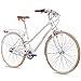 Produktbild 28" Zoll NOSTALGIE CITYRAD CITY BIKE DAMENRAD CHRISSON OLD CITY LADY N3 mit 3Gang SHIMANO NEXUS weiss matt