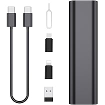 Coolden USB-C Adapter Kabel Kit 60W - All-in-One Lade- Und Daten-Set Mit Aufbewahrungsbox