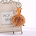 Produktbild OSYARD Schlüsselanhänger,Keychain,Mini-Spielzeug aus Plüsch, 8 cm, Schlüsselringe Giraffen Keyring für Kinder und Erwachsene,zum Geburtstag,Taschen,Rucksäcke,Handtaschen,Partys,Dekorationen