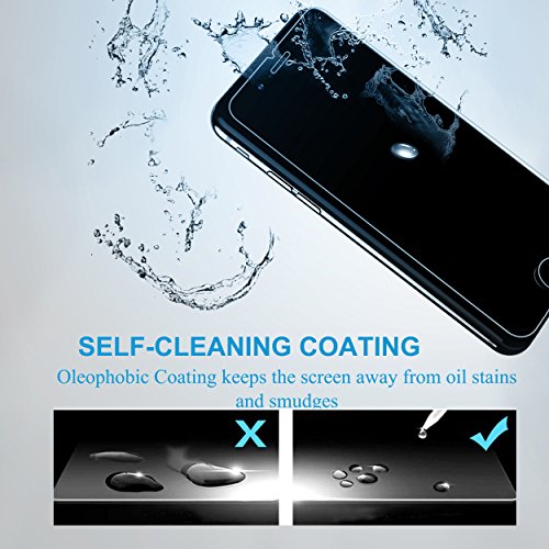 iPhone 8 7 Screen Protector,[4.7inch][2 Pack]by Ailun,Tempered Glass, 2.5D Edge, for iPhone 8,iPhone 7,iPhone 6/6s,Anti-Scratch,Case Friendly-SIANIA Retail Package