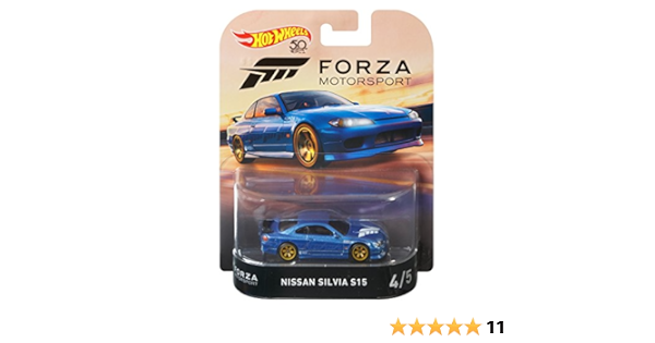 Hot Wheels Nissan Silvia S15 Forza Motorsport 18 Retro Rr 1 64 Amazon De Spielzeug