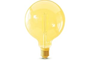 Alexa Glühbirne E27 G125 7W 806LM ANTELA Smart WLAN LED Dimmbare Birne Lampe, Warmweiß (2700K) Kaltweiß (6500K) Licht Kompatibel mit Alexa, Google Home