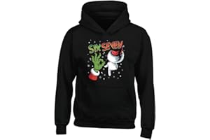 Hippowarehouse Funny six seven 6 7 meme christmas kids children's unisex Hoodie hooded top