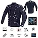 Produktbild Motorradjacke Touring textil atmungsaktiv-wasserdicht schwarz Gr. 5XL
