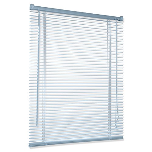 casa pura® Jalousie Vista | tageslichtdurchlässig und stufenlos justierbar| in 16 Größen | Himmelblau | 65x130cm (B x L) - 5