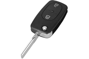 PHONILLICO Coque Clé pour Audi A3 S3 A4 S4 A2 A6 A8 TT - 2 Boutons - Plip télécommande avec Lame