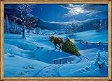 Kleiner Wandkalender - Winterlandschaft by