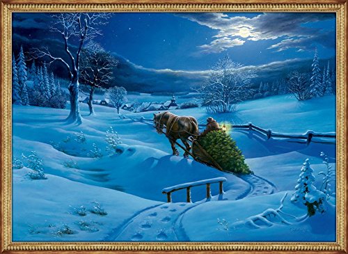 Kleiner Wandkalender - Winterlandschaft