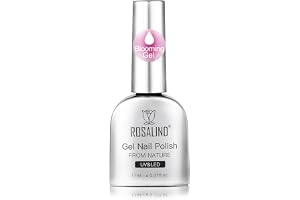 Rosealind Blooming Gel UV-nagellack, blommande gelnagellack för gelnaglar, soak-Off UV LED blommande nagelgel nagelkonst mani