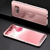 Etsue Schutzhülle für Samsung Galaxy S8 Spiegel Hülle...