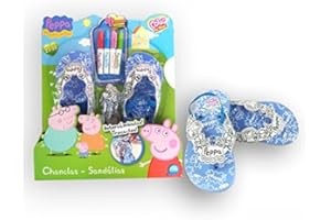 CIFE Mac Due 5407 Infradito Peppa Pig, Bambini, Tessile, Blu, 27-28 EU