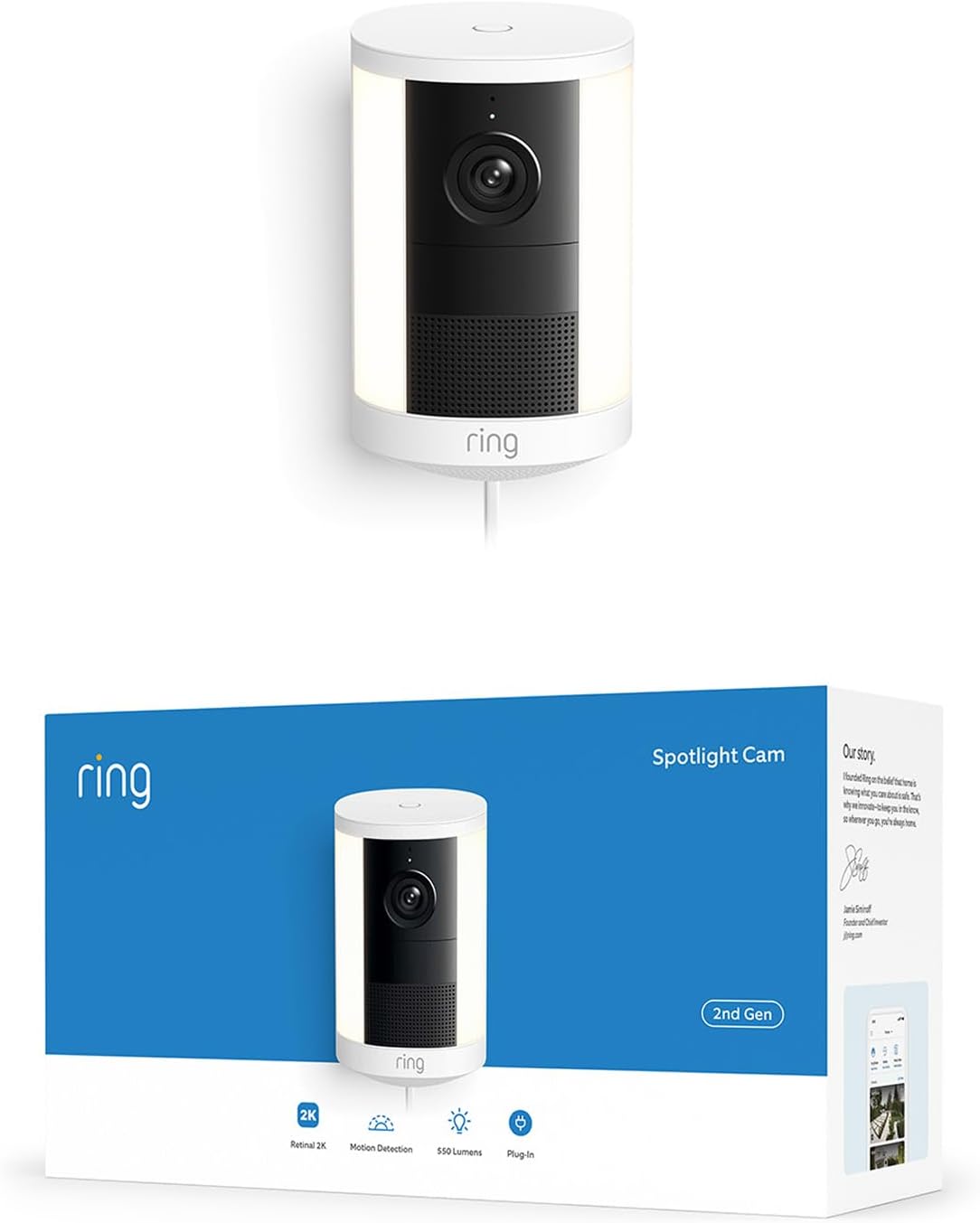 Avantages, Atouts et Limites du Ring Spotlight Cam 2K Caméra Spotlight sur se