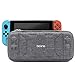 Produktbild KOBWA Fashion Slim Nintendo Switch Tasche, Portable Hard Shell Reisetasche mit 8 Spielpatronen Spielkartensteckplatz - Wasserdicht/Stoßfest / Perfekt Fit Rumpf