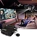 Price comparison product image Jiayuane LCD Mini Projector, 1080P Home Cinema Theatre Multimedia LED Projector AV SD VGA USB HDMI + Remote for Home Cinema TV Laptop Game iPhone Android Smartphone
