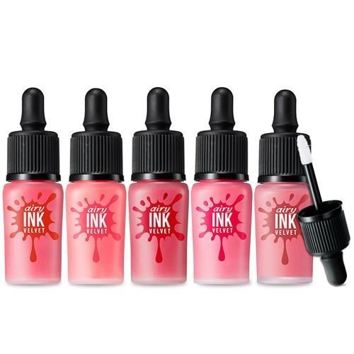 [PERIPERA] Ink The Airy Velvet 8g 5 Color / #02 Pretty Orange Pink - 2