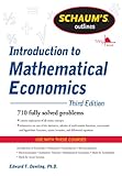 Image de Schaum's Outline of Introduction to Mathematical Economics, 3rd Editio