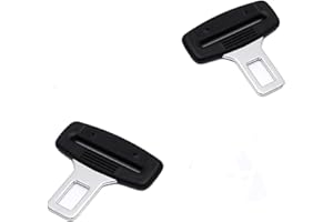 AIPWEYT STORE Gurtschloss Adapter, Autogurt Stecker, Gurtadapter Stecker, 2PC Gurtalarm Stopper,Schwarz Anschnaller Adapter Auto, Sicherheitsgurt Verlängerung Stopper, Auto Gurtverlängerung zum Öffnen