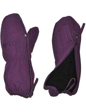 Handschuh mit langem Schaft + Reißverschluß - leicht zu öffnen - Größen: 6 Monate bis 3 Jahre - lila violett Thermo...
