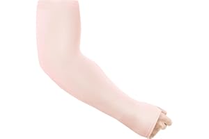 Amzpas Manicotto Braccio UV Protezione, Sport Raffreddamento dei Manicotti Anti UV Protezione, Sport Ciclismo all'aperto Guidare Protettivi Coprire per Donna e Uomo