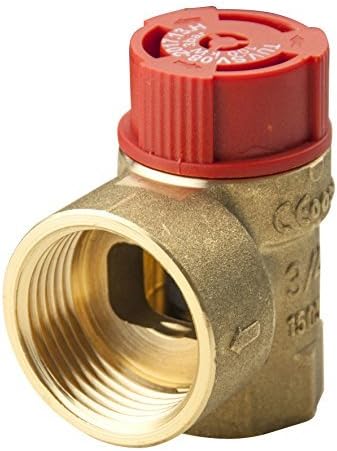 3/4" x 1" Safety Pressure Release Relief Reducing Valve FxF Female 8 Bar