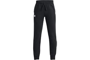 Under Armour UA Rival Fleece Joggers, Black, YLG