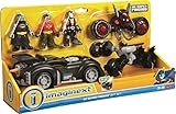 batman spielzeug amazon Inklusive Batmobil / Batcycle / Bane Jet Packung