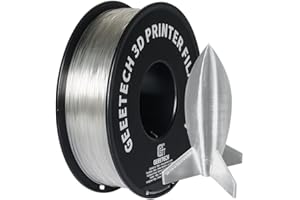Geeetech Filament PLA Do Drukarki 3D , Przezroczysty, 1 kg, 1,75 mm