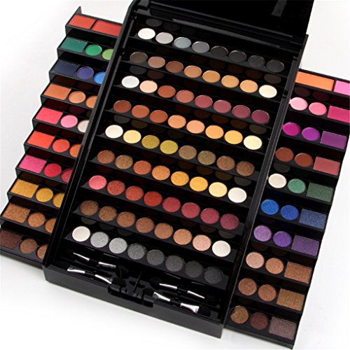 FantasyDay® Professionelle 130 Farben Lidschatten Palette Makeup Kit mit Lipgloss Concealer und Rouge – Ideal für Sowohl den Professionellen als auch Persönlichen Gebrauch - 6