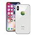 Produktbild VemMore für iPhone X Hülle Silikon Transparent Schutzhülle Flexible Clear Weich TPU Gel Case Cover Durchsichtig mit Muster Handyhülle Backcover Schutz Etui Kratzfeste Soft Silicone Protective Bumper Zurück Schale Ultra Dünn Slim Scratch-Resistant Handytasche - Wassermelone