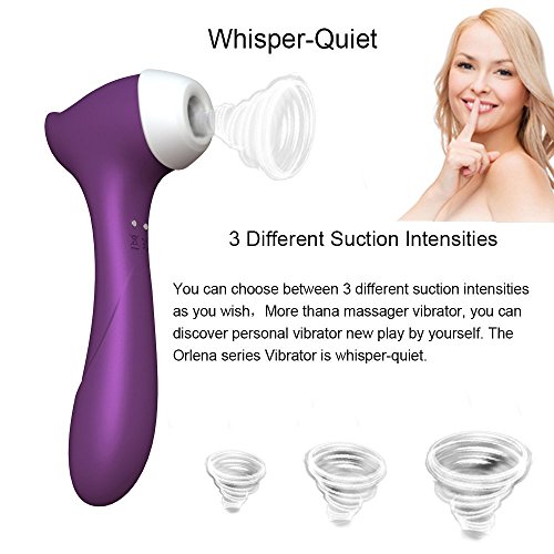 Clitoral Sucking Vibrator Clit Clitoral Vibrator G Spot Stimulation with Suction Vibration Sucking Massager Vibrating Anal vagina clitoris Nipple Stimulator Adult Sex Toys for Women Masturbation