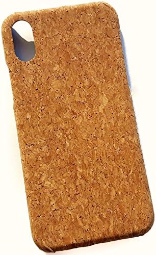 Wooden light cork phone case for iPhone X and XS. Real solid wood, hand made, carved artwork. Drop & scratch proof, providing premium protection for your smart phone