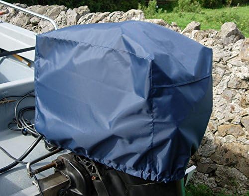 Outboard Motor Waterproof and Vented Size 6 (115 - 225 hp) Navy Blue Engine Cover