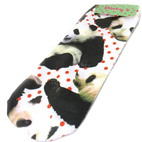 Preisvergleich Produktbild Les Trésors De Lily Humorvolle socken 'Pandas'weiß schwarz.