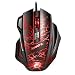Produktbild Professionelle Apedra A7 USB Port Kabel Gaming Maus 7Tasten 3200DPI Optisch Computer Mäuse mit Ergonomisch Gamer Kabel Für Laptop Notebooks Spiel LOL CS GO Dota Schwarze Farbe
