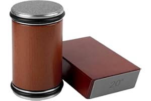 HRKVSK Rollschleifer Messerschärfer, Manuelle Messerschärfer mit 15°/20° Magnetische Winkelbasis, Diamant Rollenschärfer Messerschärfset Profi für Taschenmesser, Küchenmesser