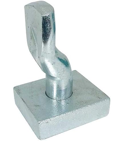 Alberts 418304 Penture De Portail | Réglable | Boulon à œillet Galvanisé à Chaud, Axe De Fixation Et Anneau De Sécurité En Acier Inoxydable | Filetage M16