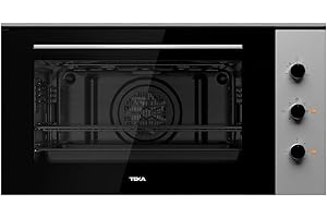 Teka HSF 900 Four multifonction de 90 cm, système de nettoyage HydroClean ECO, 7 fonctions de cuisson, 5 hauteurs de cuisson, porte 2 verres, couleur acier inoxydable