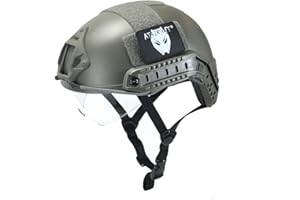 ATAIRSOFT Tactique SWAT Style Militaire de l'armée Combat Rapide de Type MH Casque Airsoft Chasse CQB Tournage Vitesse avec Goggle