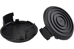 DONKIVVY 2 szt. zaślepki szpuli podkaszarki osłona szpuli do dla Parkside PRT550 A1 dla A3 91105342 FRT550 A1 311404