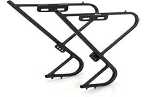 XLC Lowrider LR-F02 pannier rack, black/matt